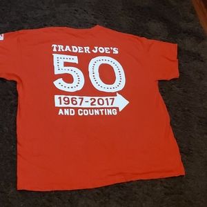 Trader Joes T Shirt Size 50 year anniversary